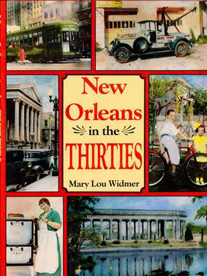cover image of New Orleans in the Thirties